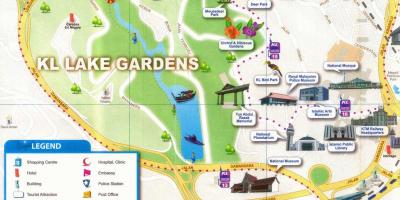 Mapa aintzira garden