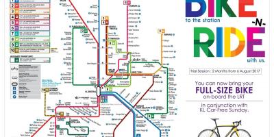 Kuala lumpurren rapid transit mapa