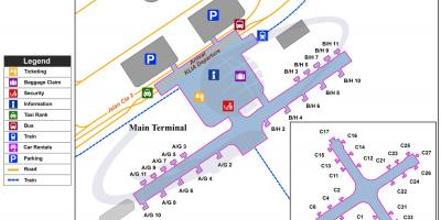 Kuala lumpurren nazioarteko aireportuko terminal mapa