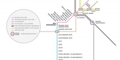 Ampang parke lrt geltokia mapa